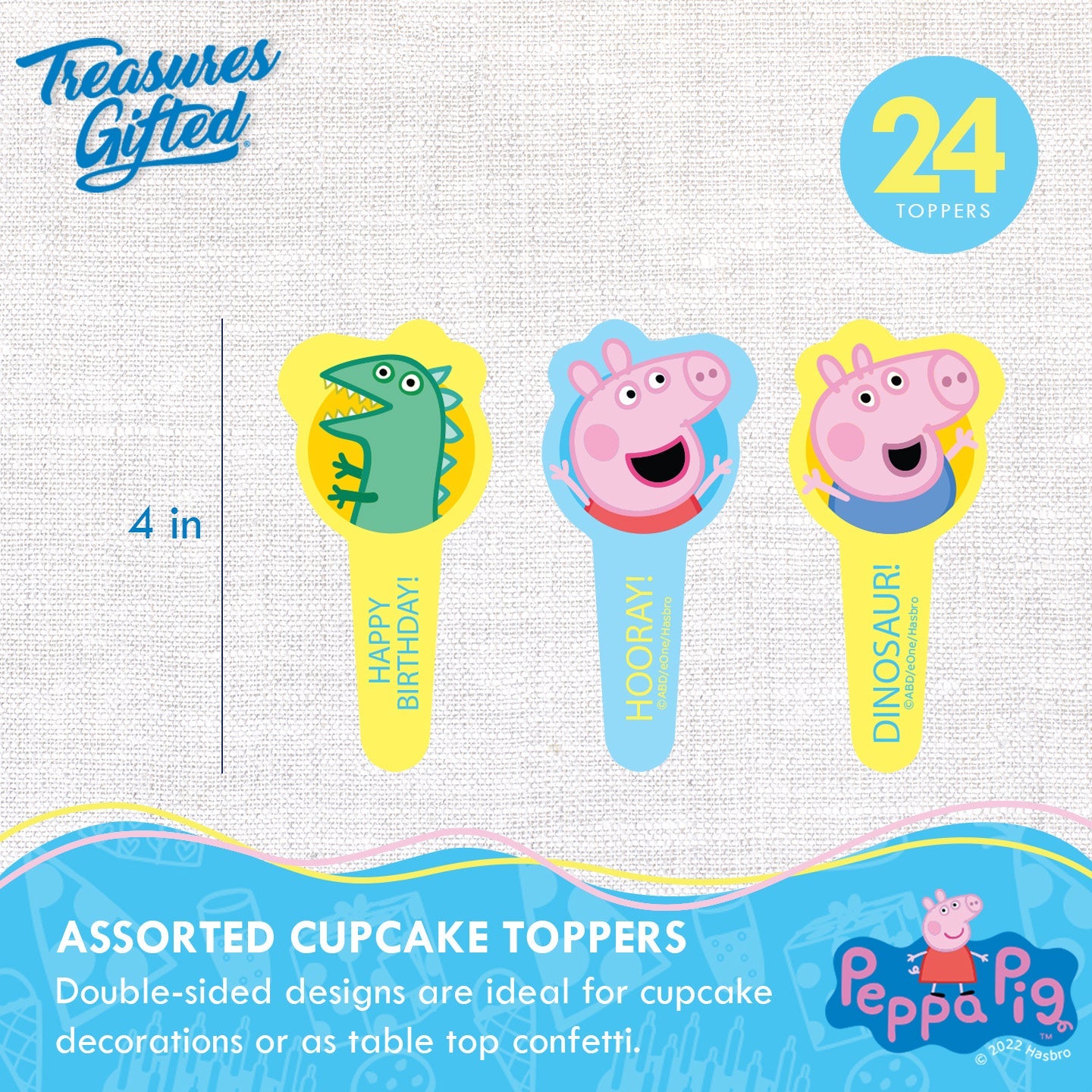 Peppa Pig Cupcake Toppers & Peppa Pig Cupcake Wrappers
