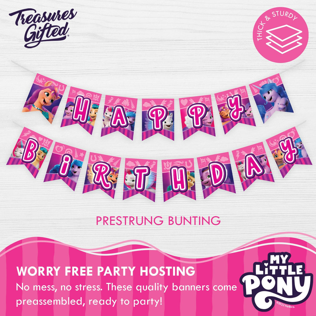 My Little Pony Birthday Banner - My Little Pony Party Supplies