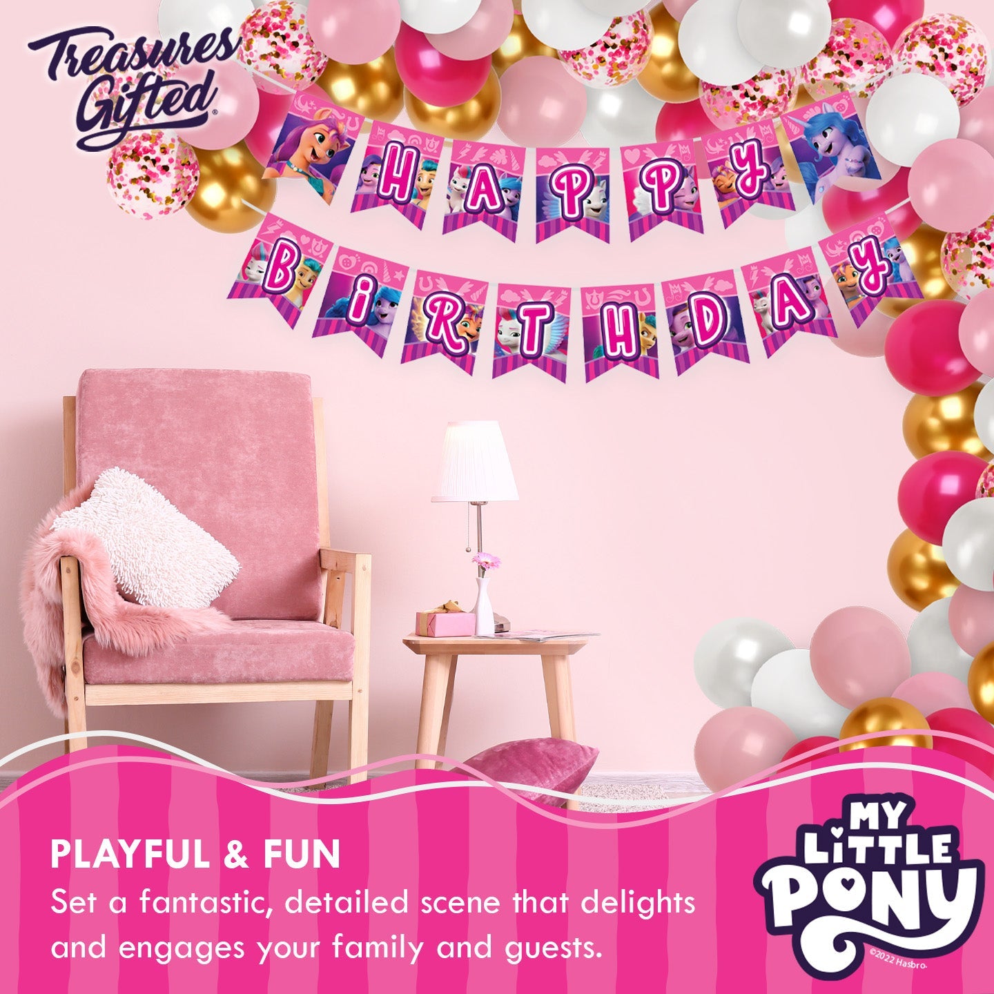 My Little Pony Birthday Banner - My Little Pony Party Supplies