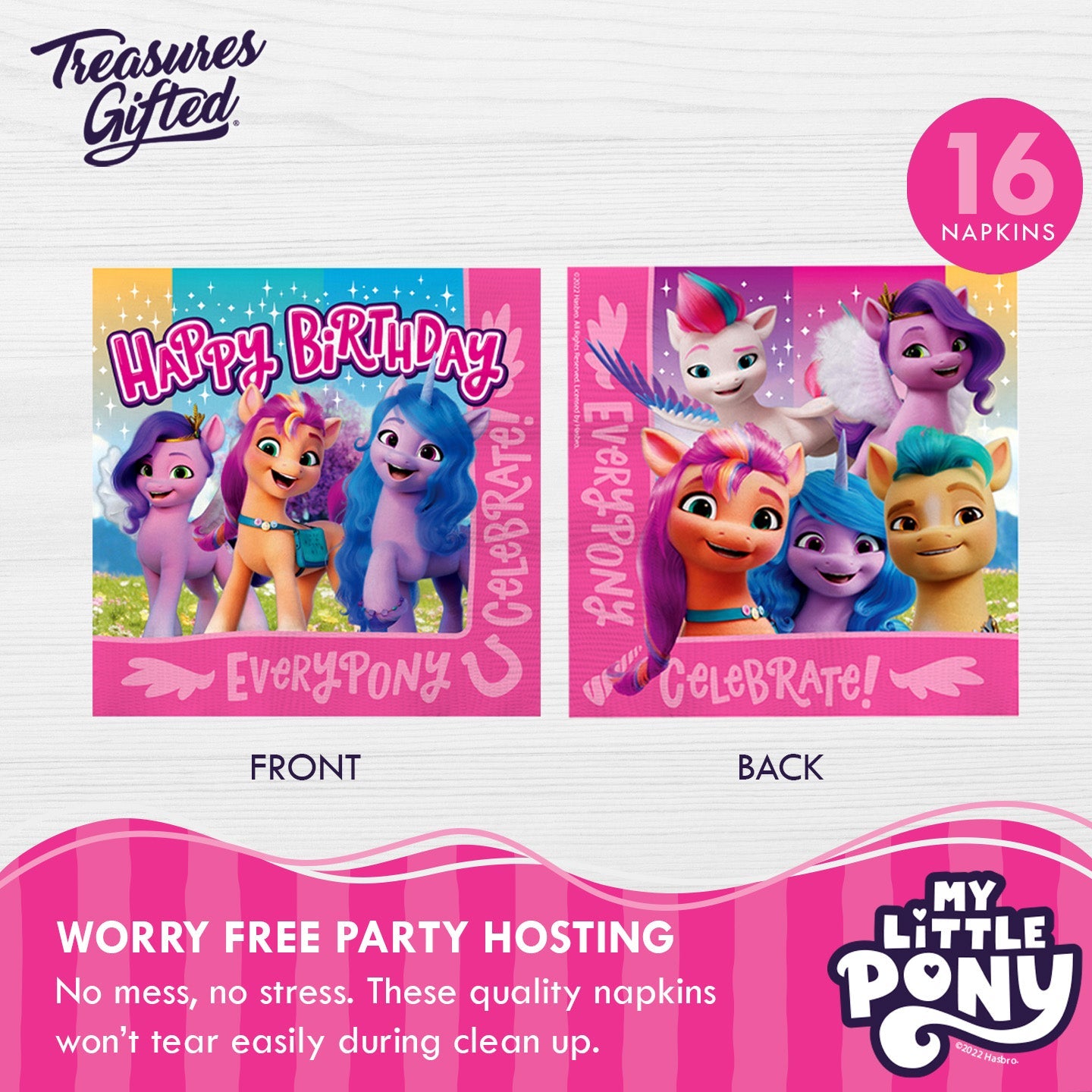 My Little Pony Birthday Decorations Complete Set for 16 Guests
