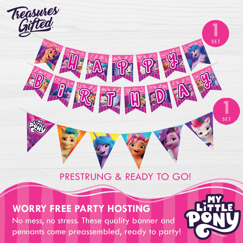 My Little Pony Birthday Decorations Complete Set for 16 Guests