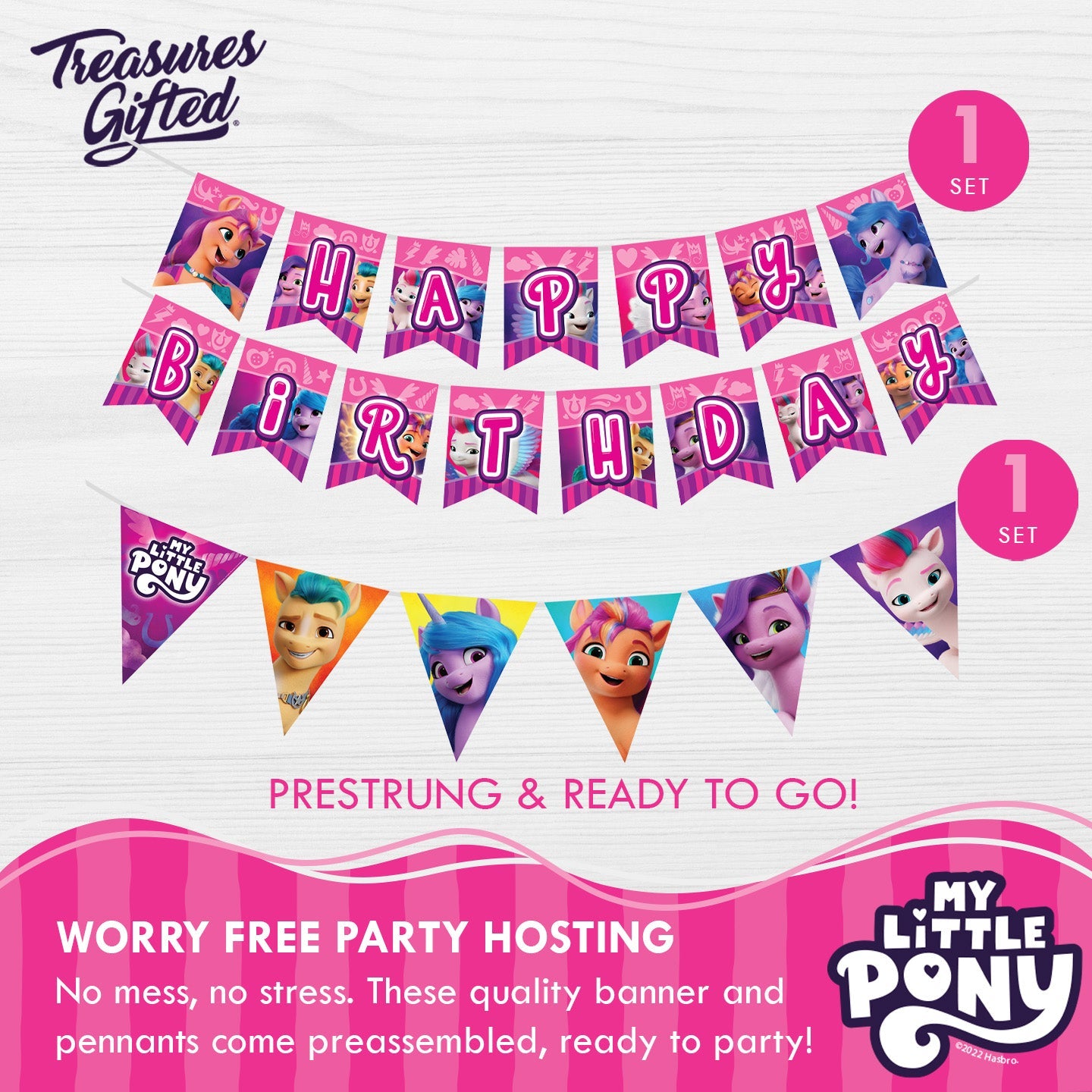 My Little Pony Birthday Decorations Complete Set for 16 Guests