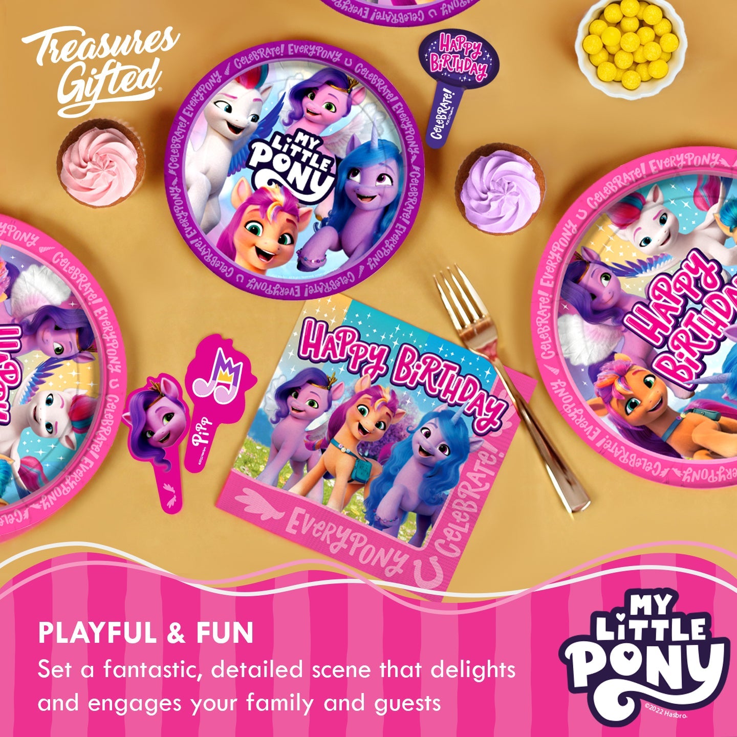 My Little Pony Birthday Decorations Complete Set for 16 Guests