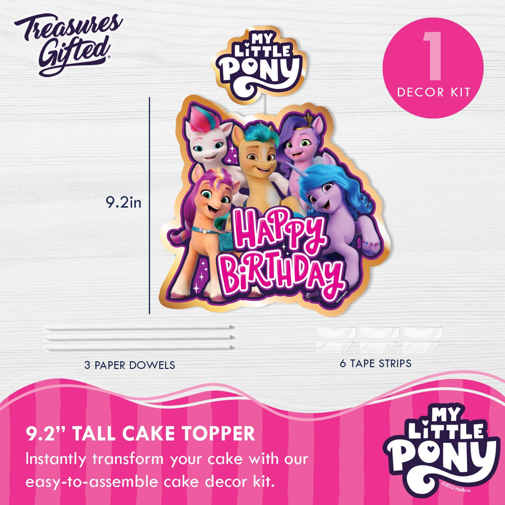 My Little Pony Cake Topper & My Little Pony Cupcake Toppers Kit