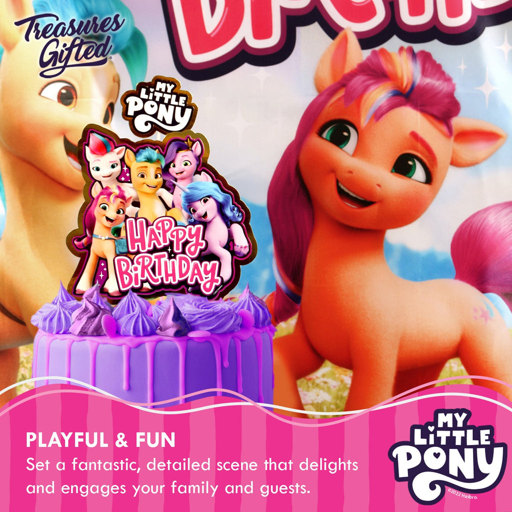 My Little Pony Cake Topper & My Little Pony Cupcake Toppers Kit