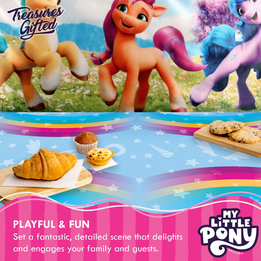 My Little Pony Plastic Table Cover - My Little Pony Party Supplies