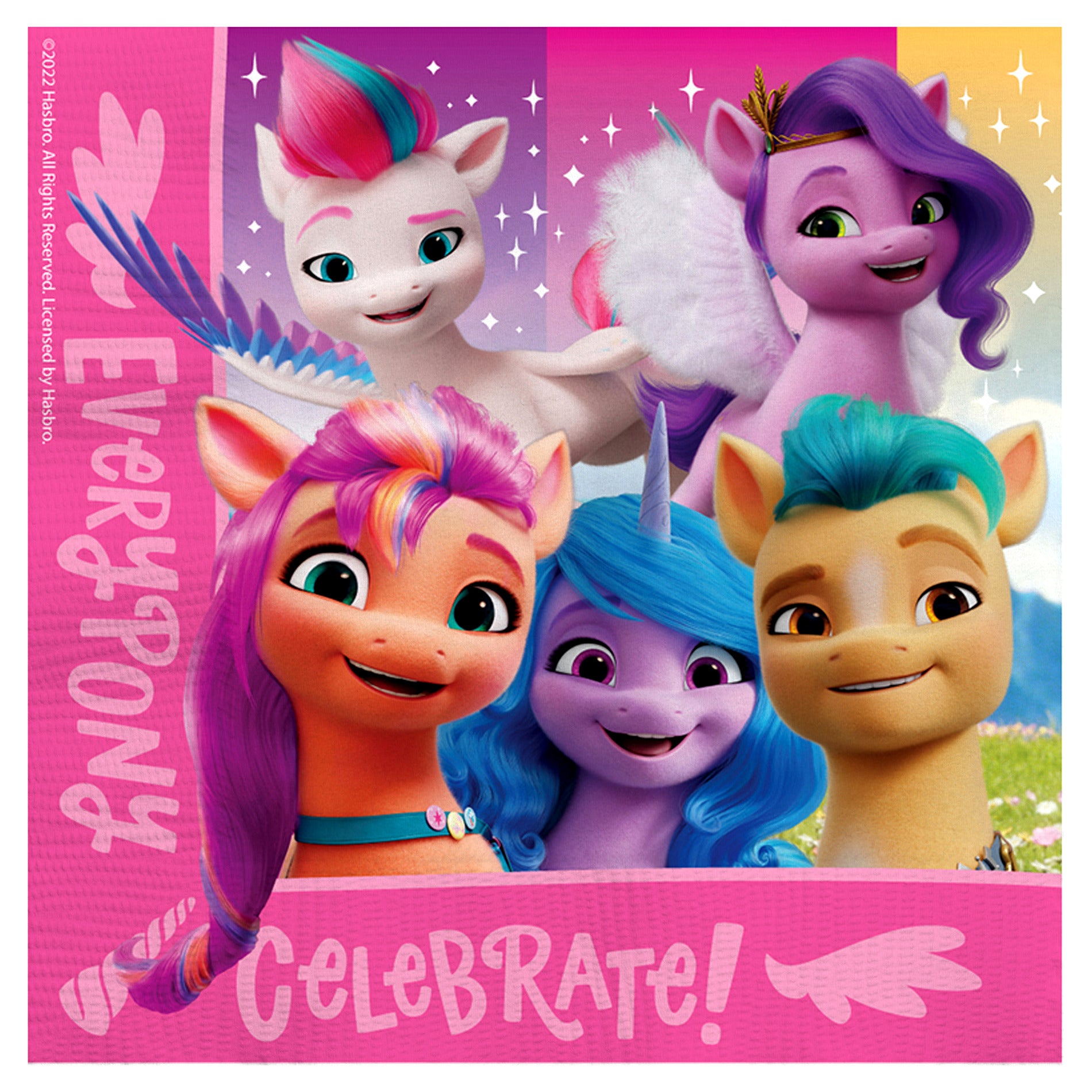 My Little Pony Napkins - My Little Pony Party Supplies