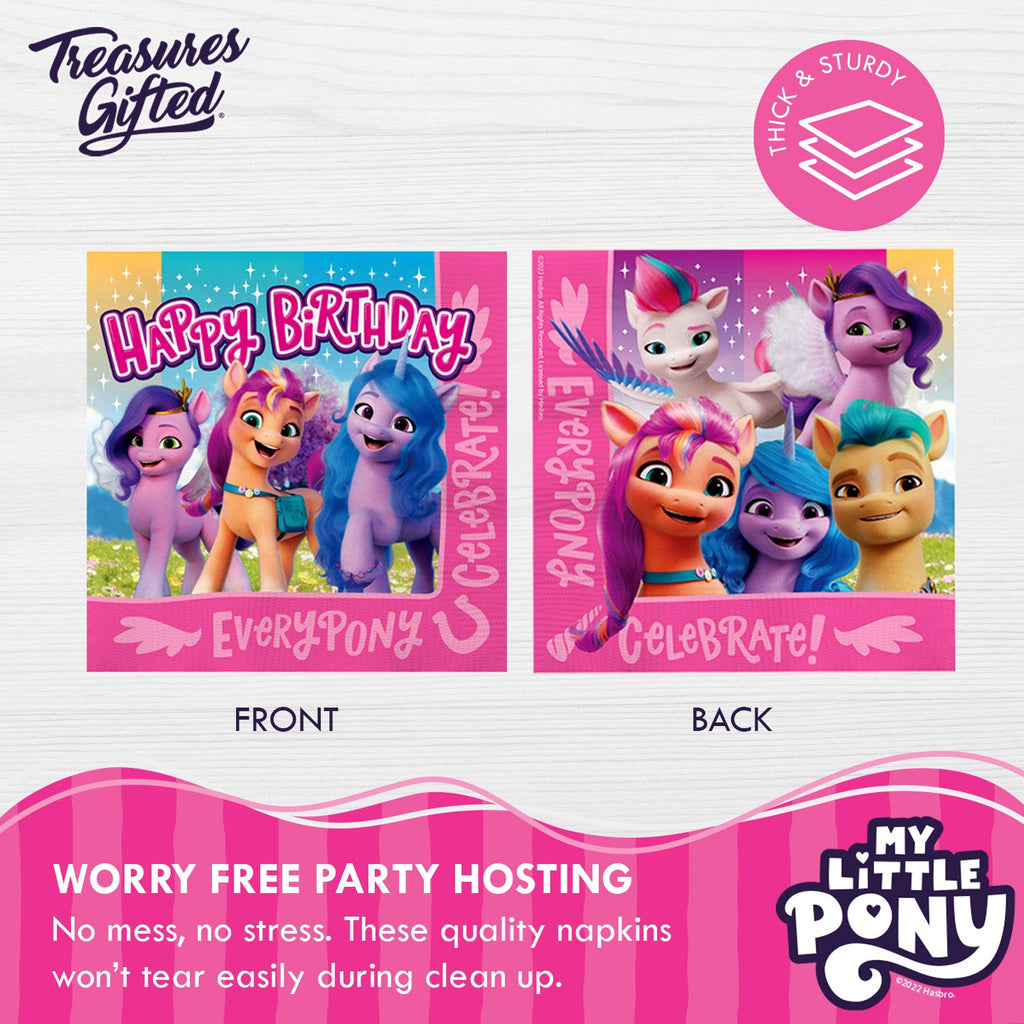 My Little Pony Napkins - My Little Pony Party Supplies