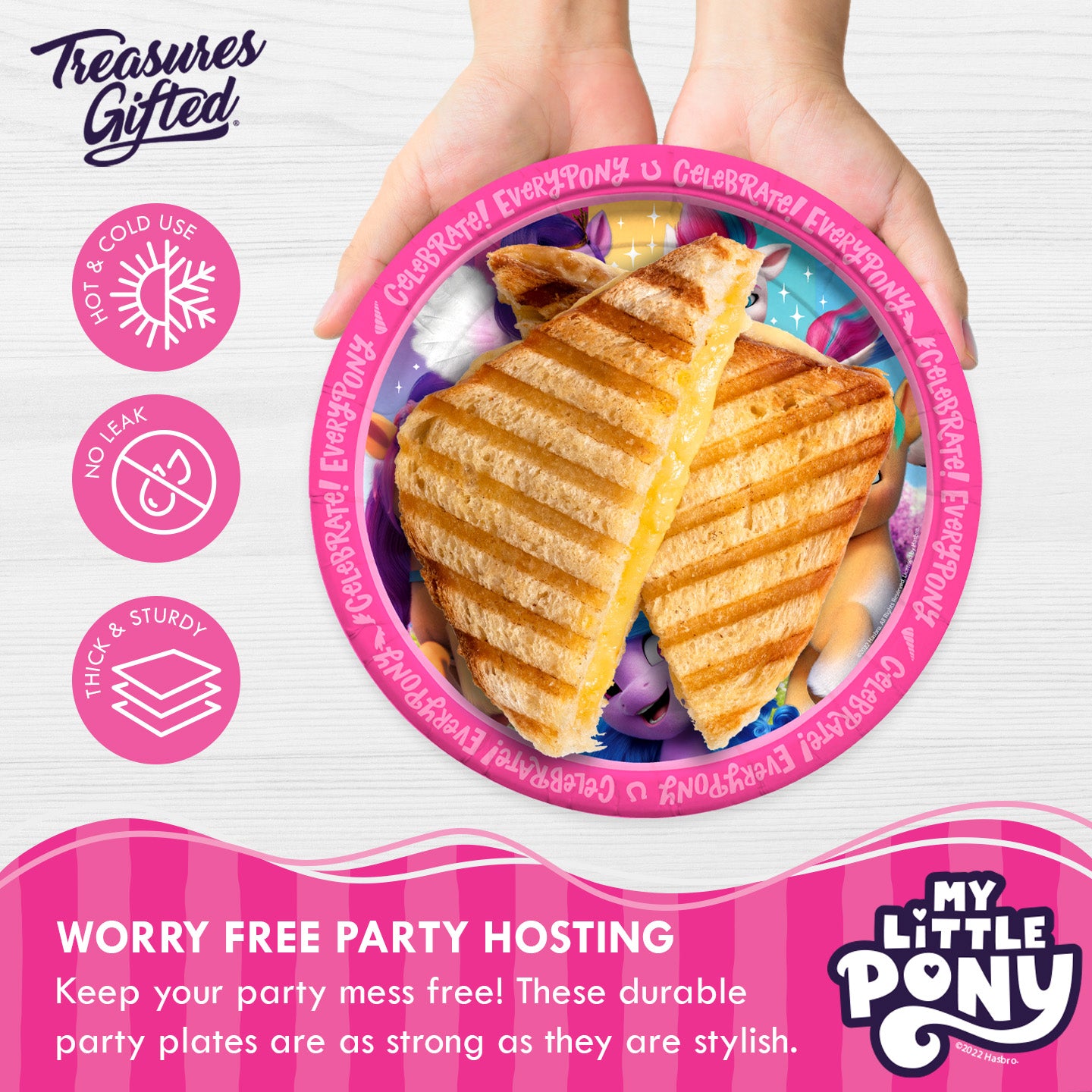 My Little Pony Plates 9in - My Little Pony Party Supplies