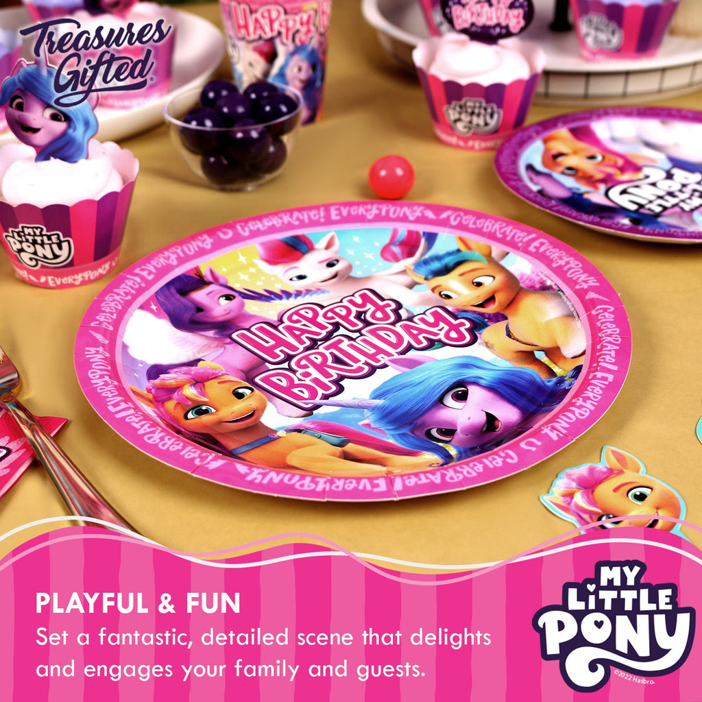 My Little Pony Plates 9in - My Little Pony Party Supplies