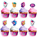 My Little Pony Cupcake Toppers & My Little Pony Cupcake Wrappers