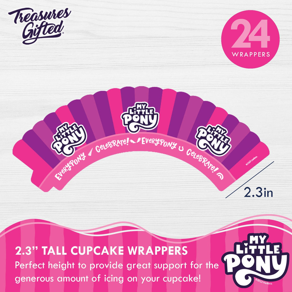 My Little Pony Cupcake Toppers & My Little Pony Cupcake Wrappers