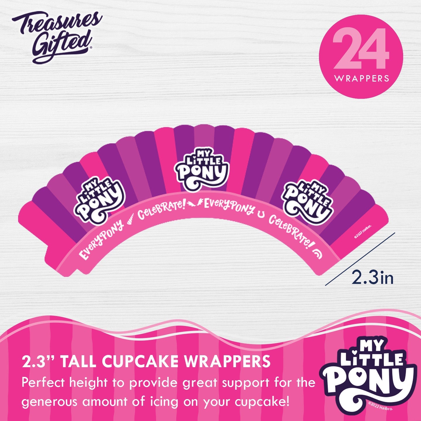 My Little Pony Cupcake Toppers & My Little Pony Cupcake Wrappers
