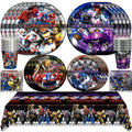 Transformers Party Tableware Deluxe Set for 16 Guests