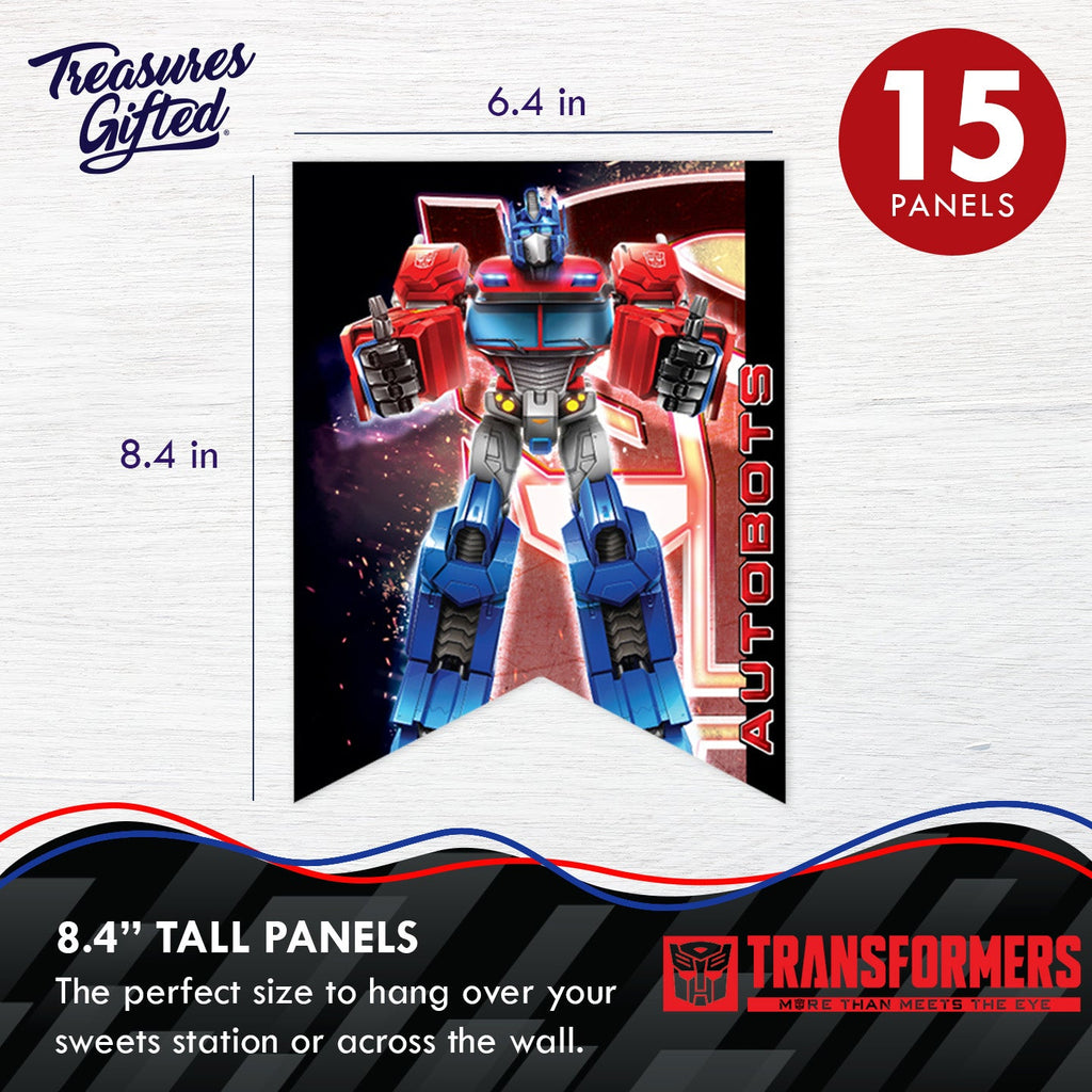 Transformers Birthday Banner - Transformers Party Supplies