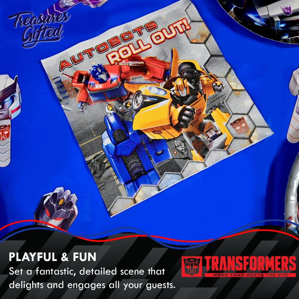 Transformers Napkins - Transformers Party Supplies