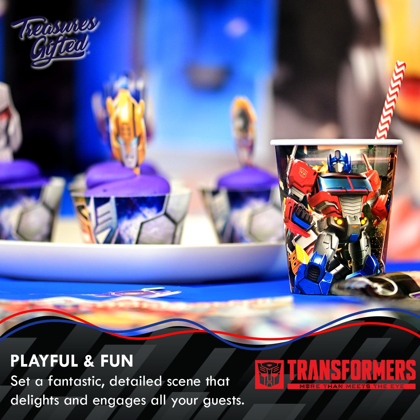 Transformers Cups - Transformers Party Supplies