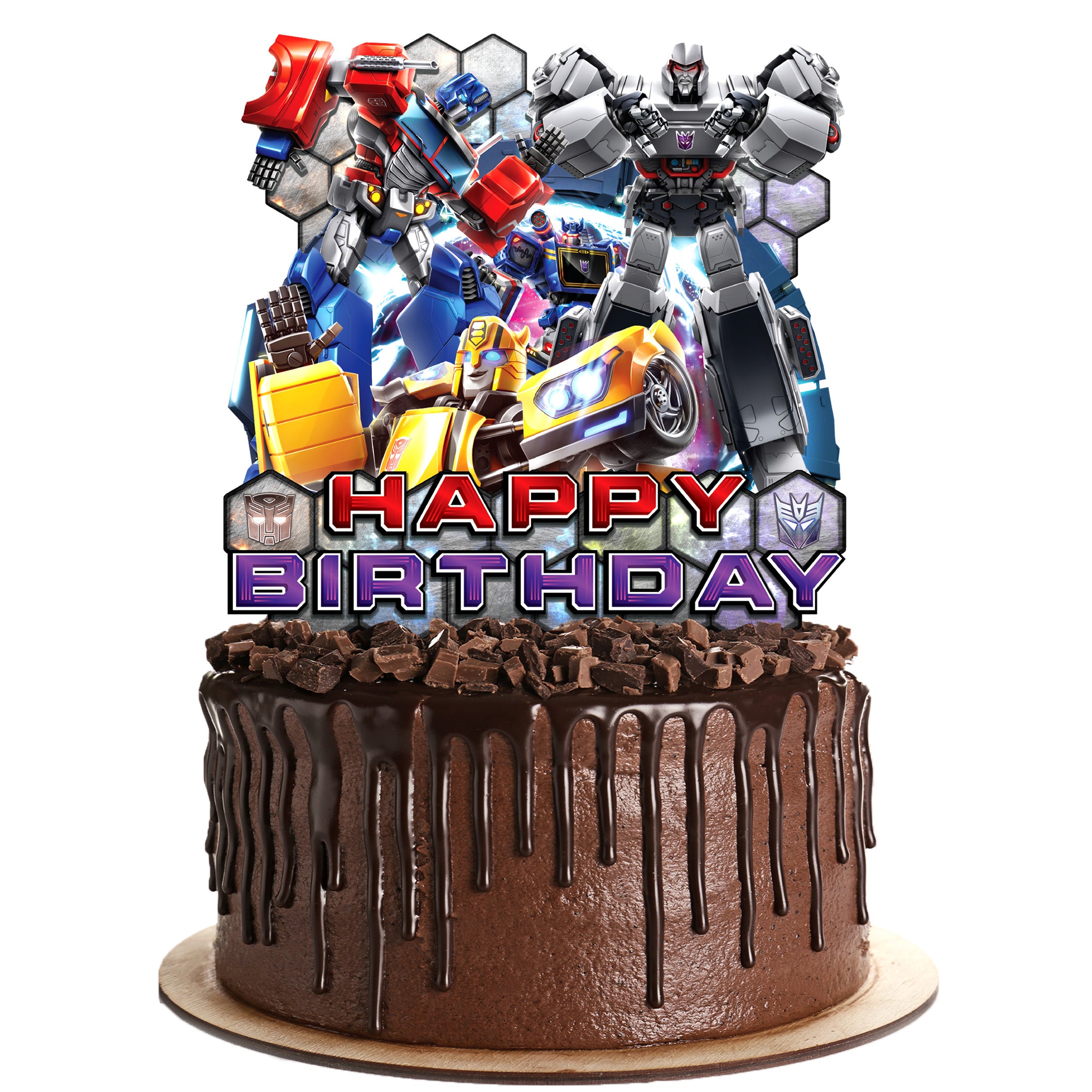 Transformers Cake Topper - Transformers Party Supplies