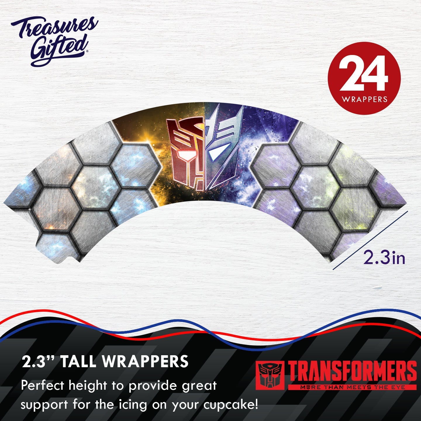 Transformers Cupcake Toppers & Transformers Cupcake Wrappers