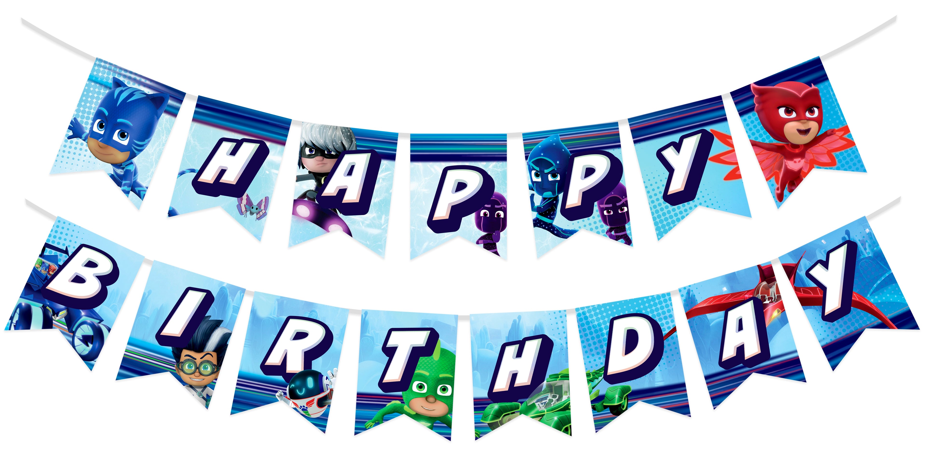 PJ Masks Birthday Banner - PJ Masks Party Supplies