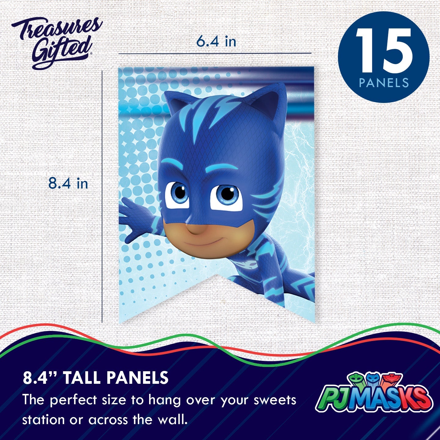 PJ Masks Birthday Banner - PJ Masks Party Supplies