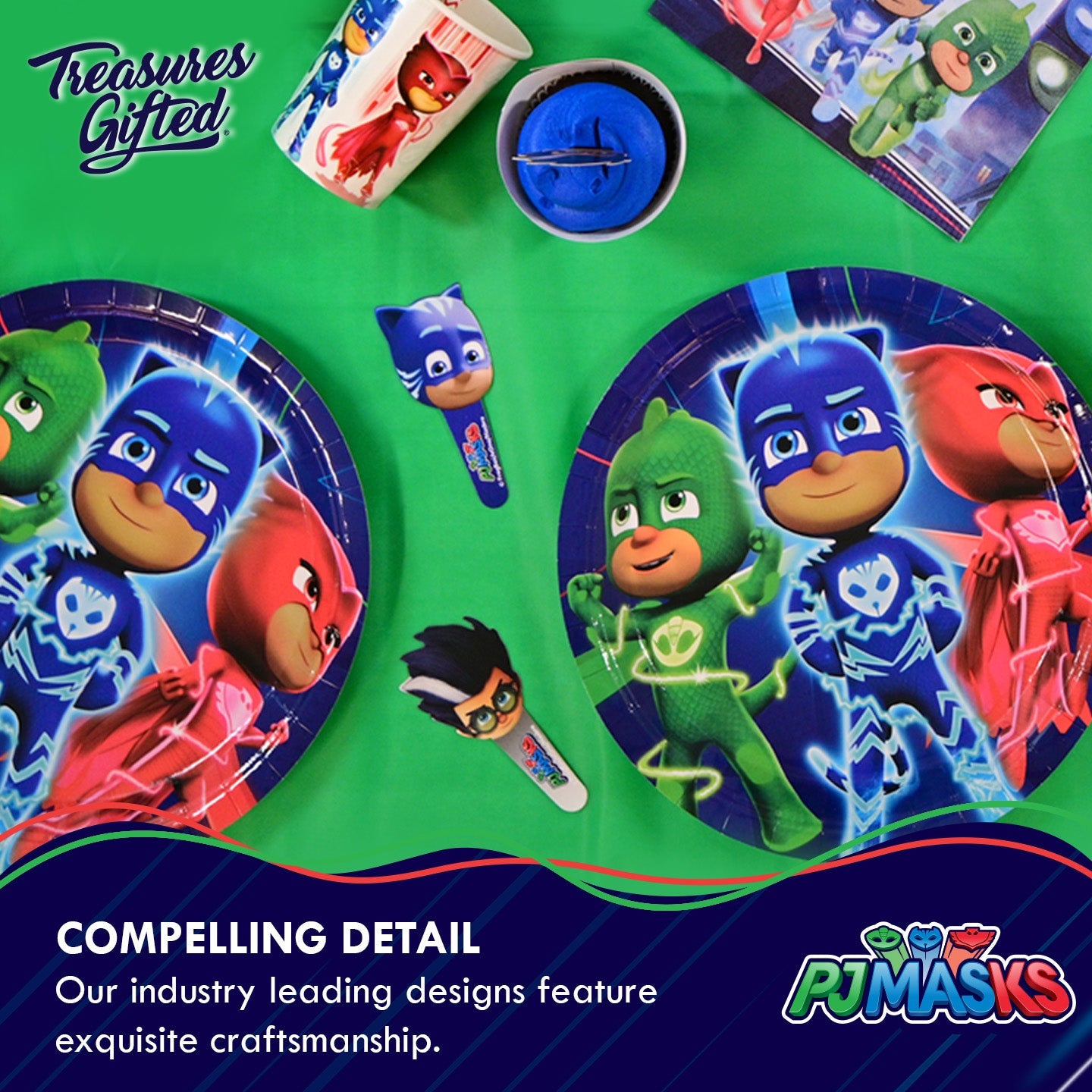 PJ Masks Birthday Banner - PJ Masks Party Supplies