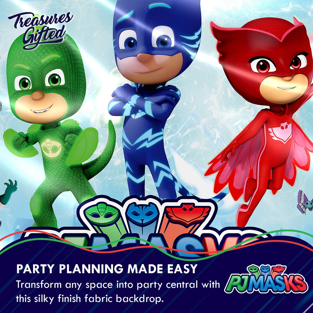PJ Masks Backdrop - PJ Masks Party Supplies