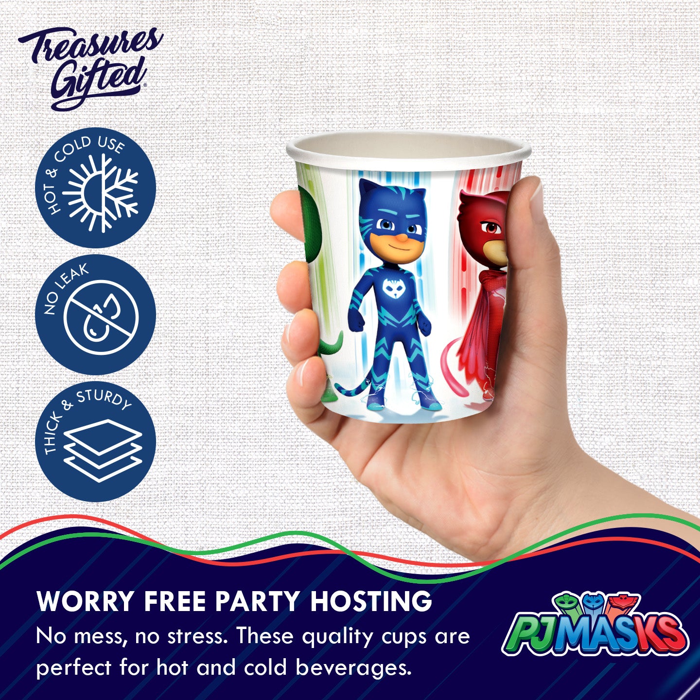 PJ Masks Cups - PJ Masks Party Supplies