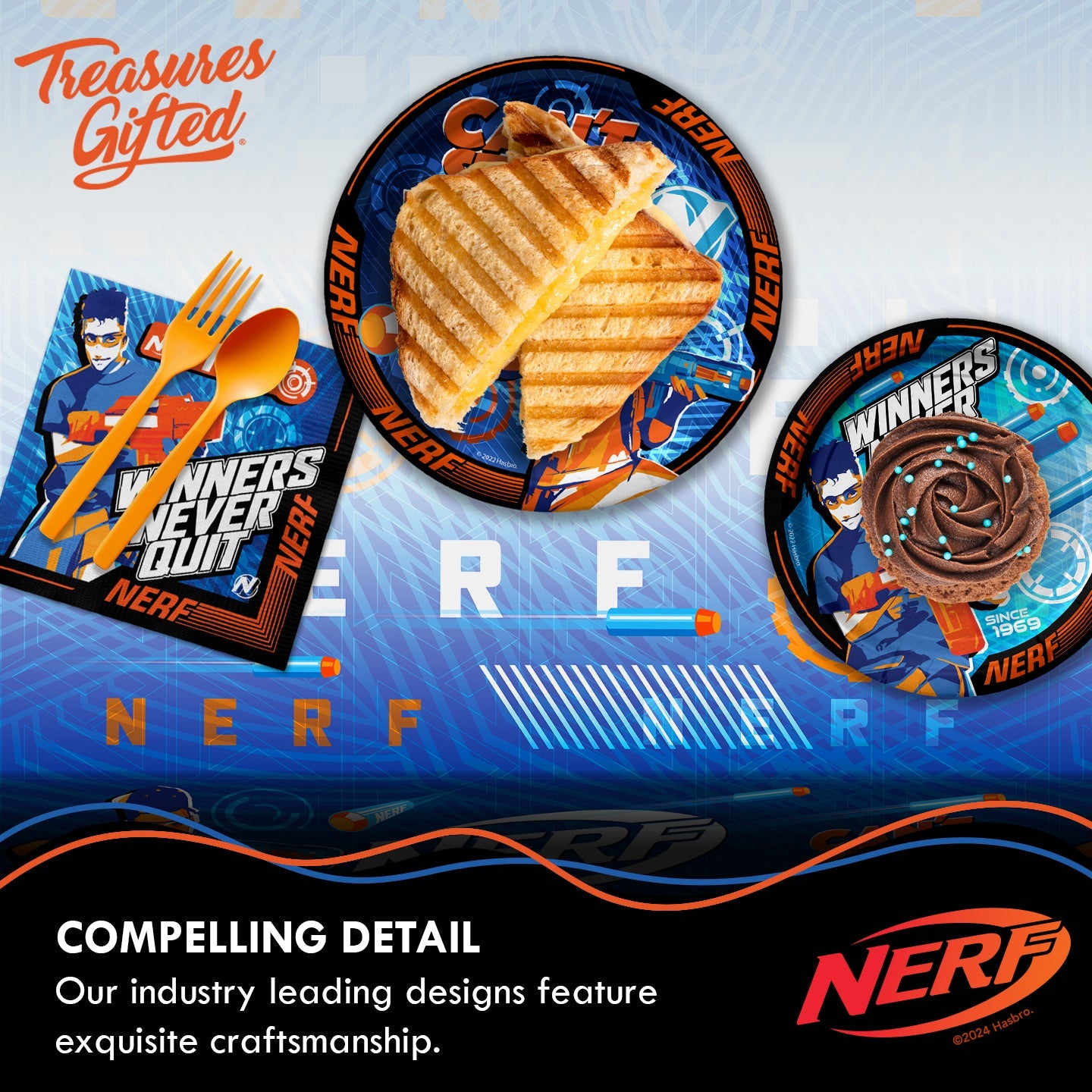 Nerf Tablecloth - Nerf Party Supplies