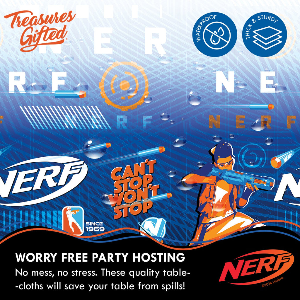 Nerf Tablecloth - Nerf Party Supplies