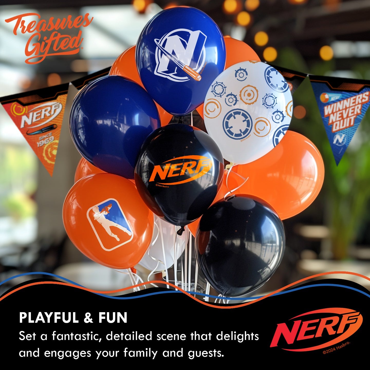 Nerf Balloon Bouquet - Nerf Party Supplies