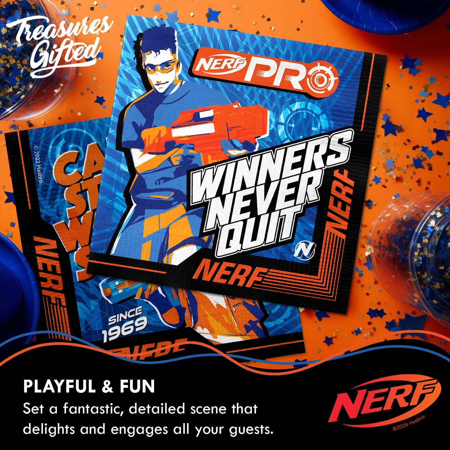 Nerf Napkins - Nerf Party Supplies