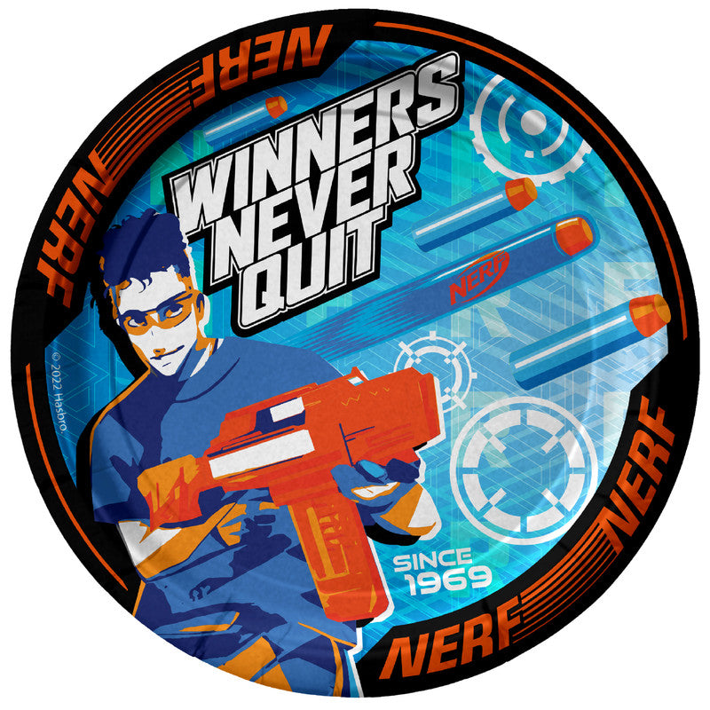 Nerf Plates 7in - Nerf Party Supplies