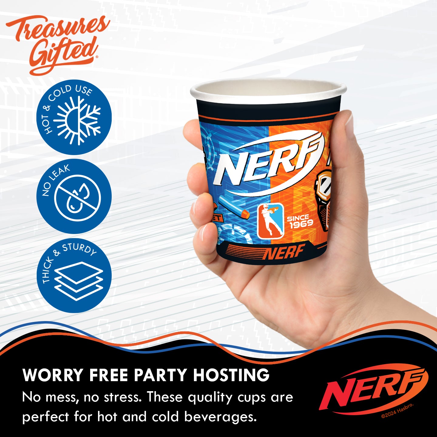 Nerf Cups - Nerf Party Supplies
