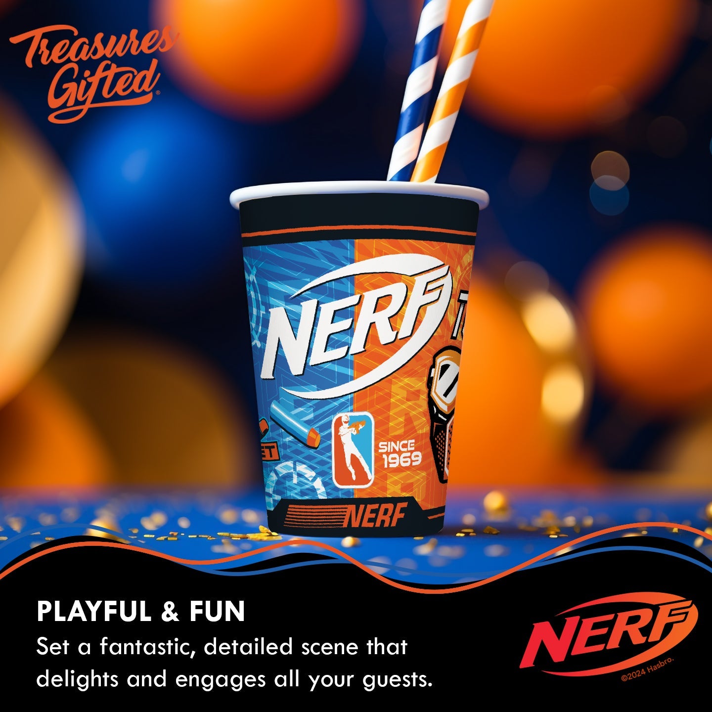 Nerf Cups - Nerf Party Supplies