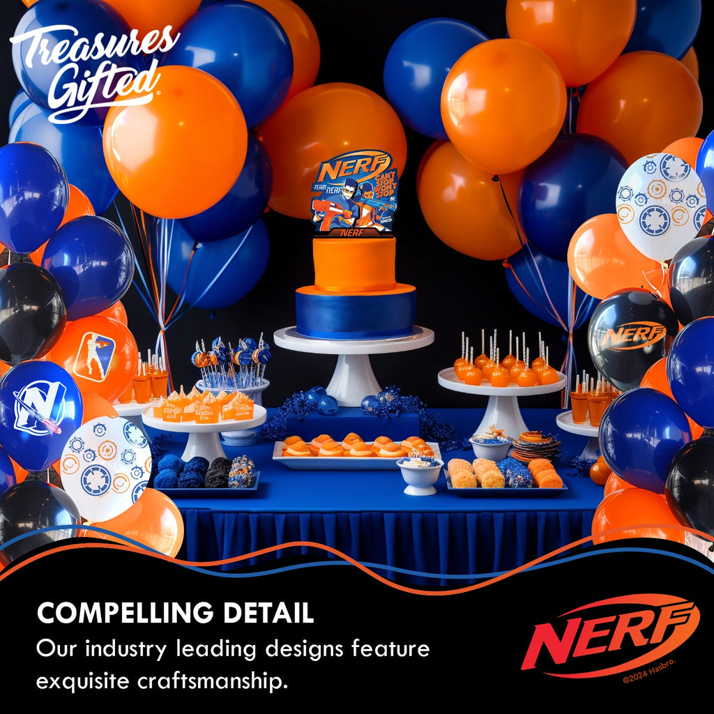 Nerf Cake Topper - Nerf Party Supplies