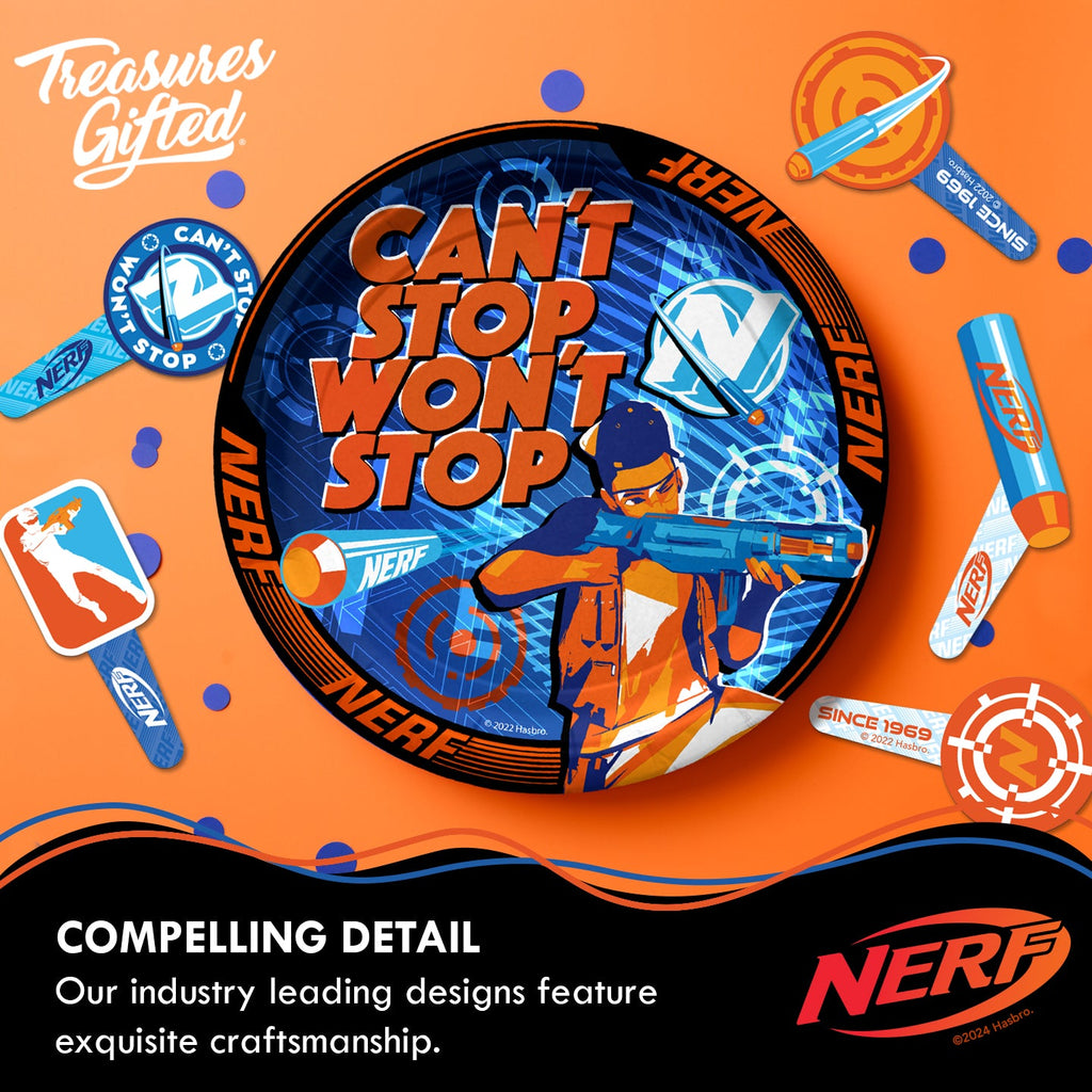 Nerf Cupcake Toppers & Nerf Cupcake Wrappers