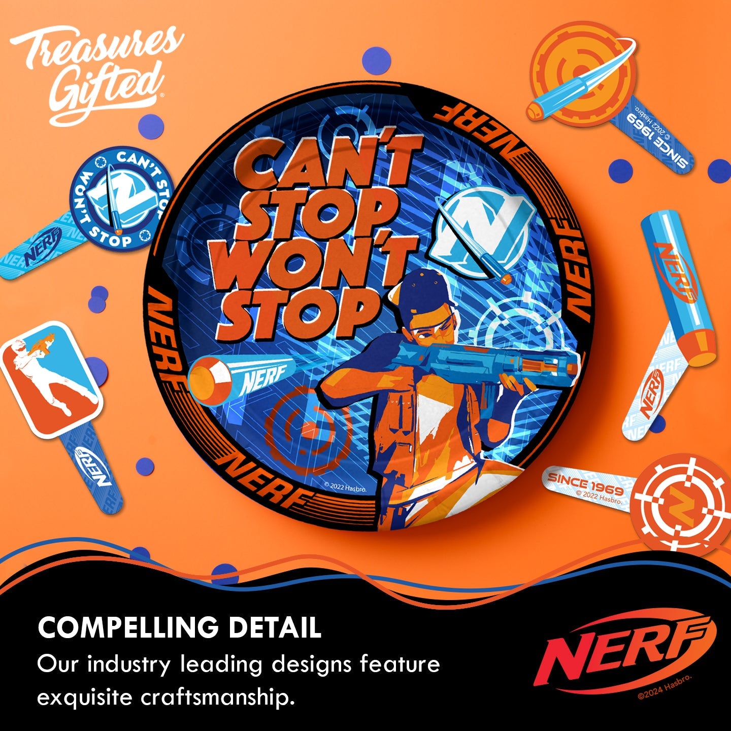 Nerf Cupcake Toppers & Nerf Cupcake Wrappers