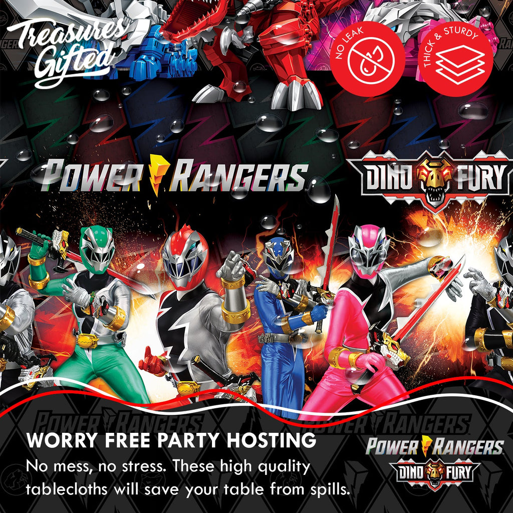 Power Rangers Tablecloth - Power Rangers Party Supplies