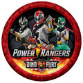 Power Rangers Plates 9in - Power Rangers Party Supplies