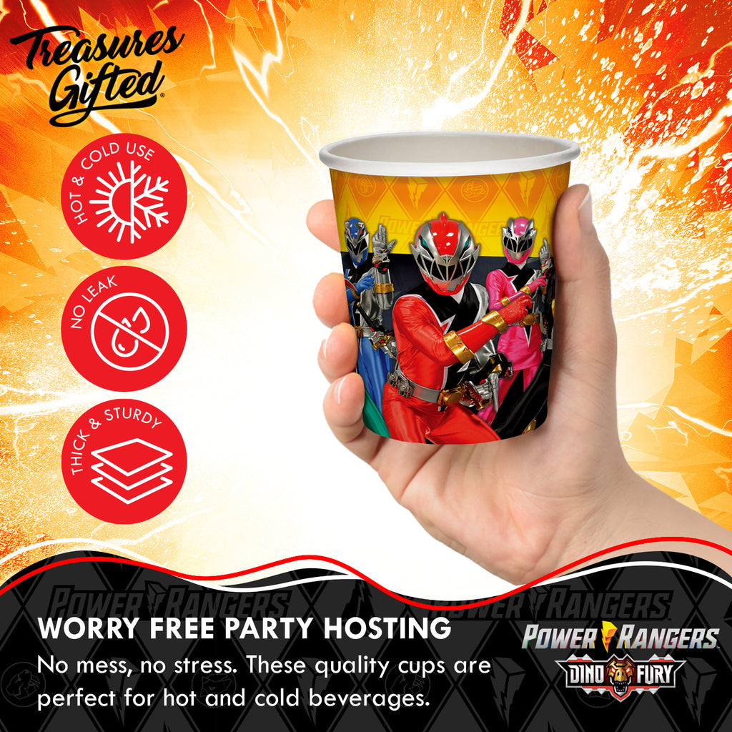 Power Rangers Cups - Power Rangers Party Supplies