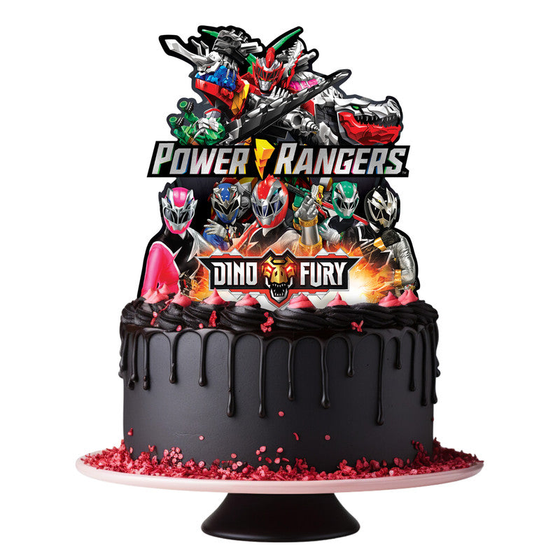 Power Rangers Cake Topper - Power Rangers Party Supplies