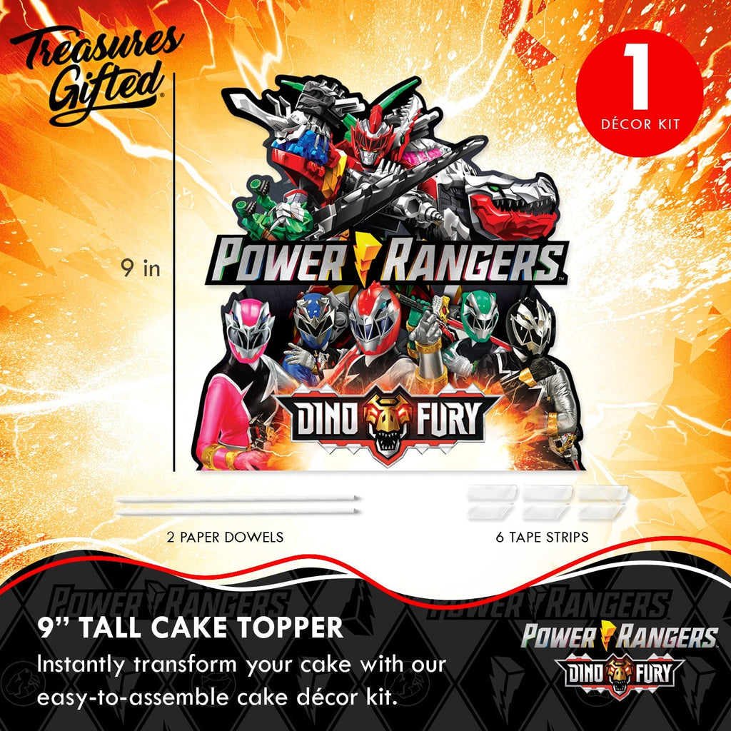 Power Rangers Cake Topper - Power Rangers Party Supplies