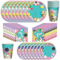 Squishmallows Party Decorations Tableware Classic Set for 24 Guests
