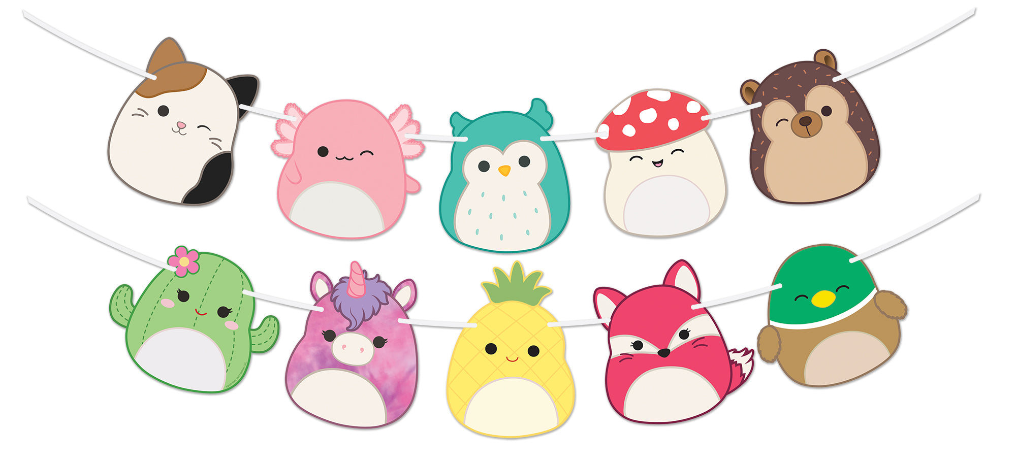 Squishmallows Banner - Squishmallows Party Decorations