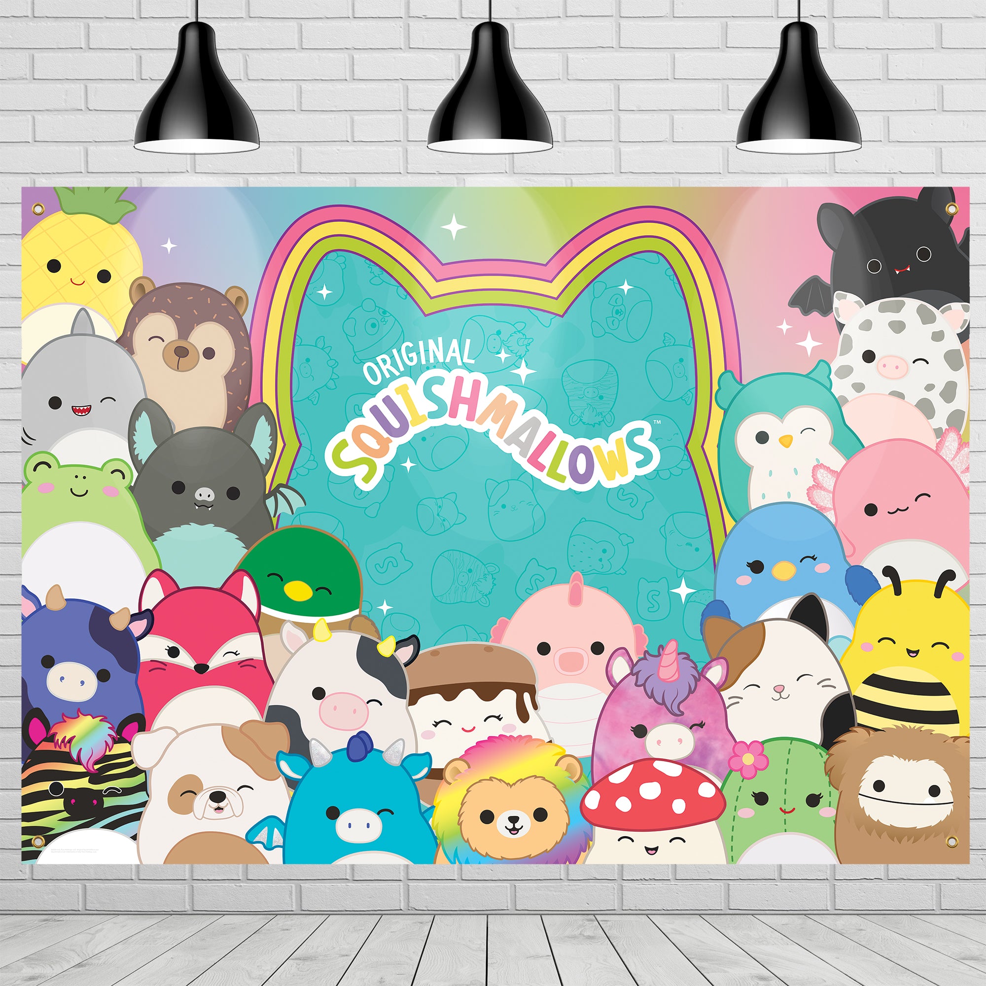 Squishmallows Backdrop - Squishmallows Party Decorations