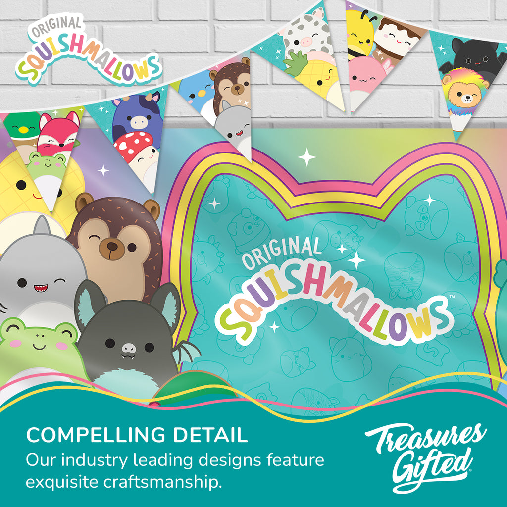 Squishmallows Backdrop - Squishmallows Party Decorations