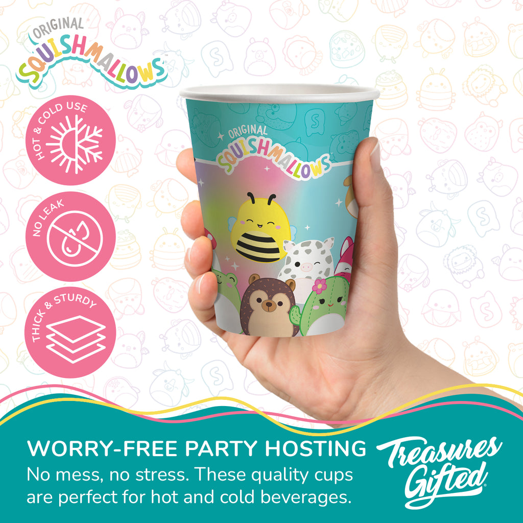 Squishmallows Cups - Squishmallows Party Decorations