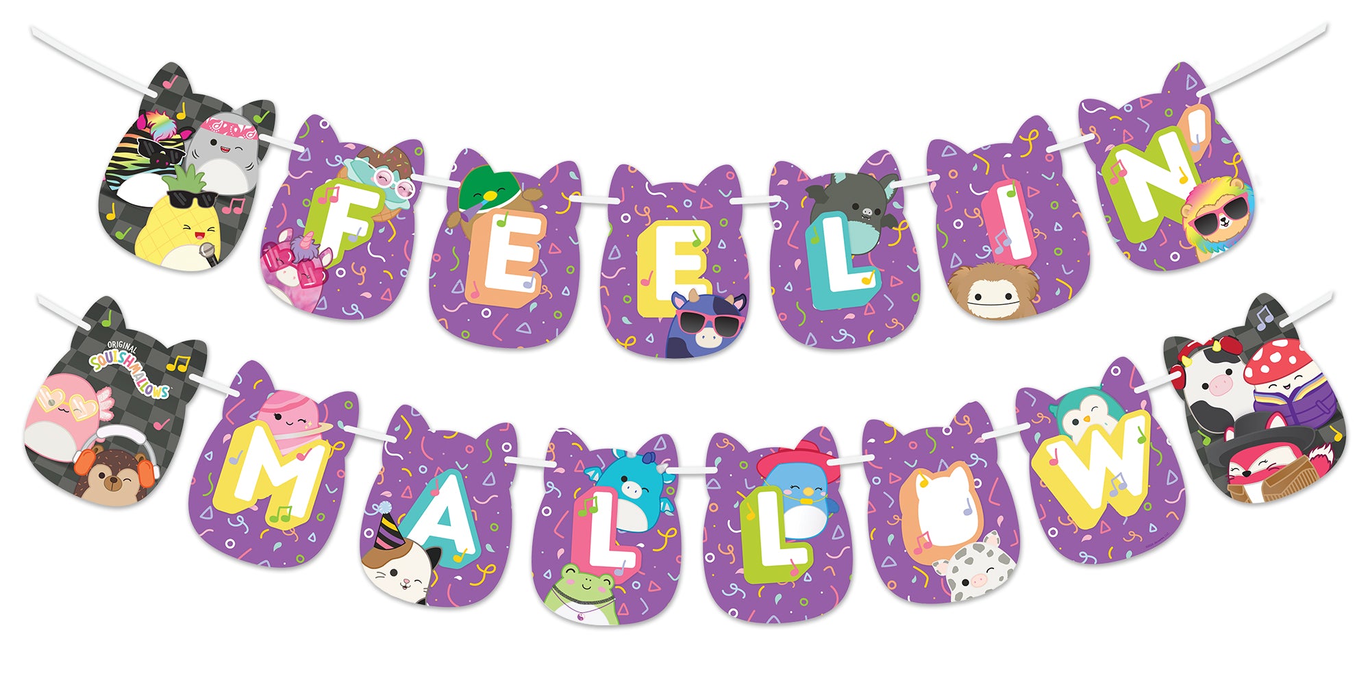 Club Squishmallows Banner - Club Squishmallows Party Decorations