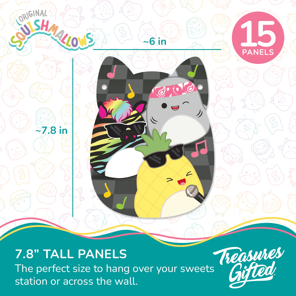 Club Squishmallows Banner - Club Squishmallows Party Decorations